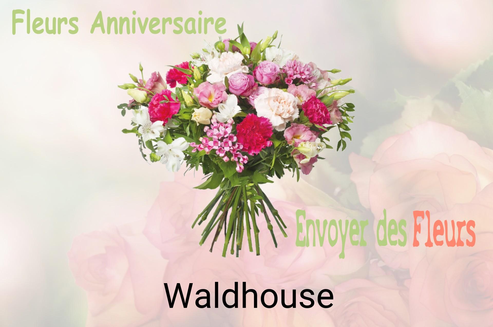 Bouquet de fleurs d’anniversaire livré à Waldhouse